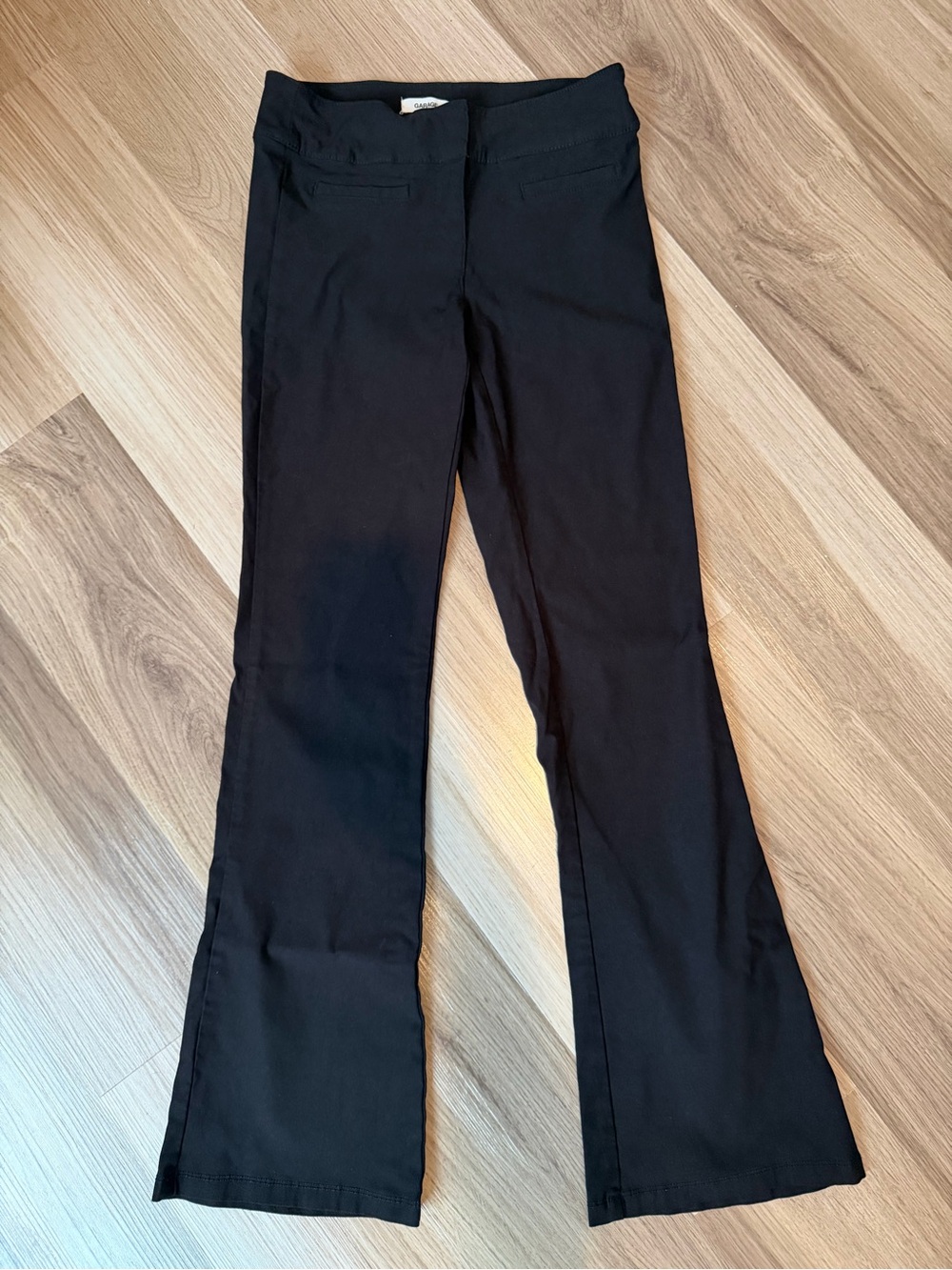 Garage Black Waistband Trousers
